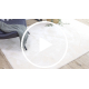 Moderný umývací koberec LINDO krémová, protišmykový, huňatý
