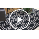 Koberec AMOUR 53078B čierny - Geometrická, linky moderný, elegantný